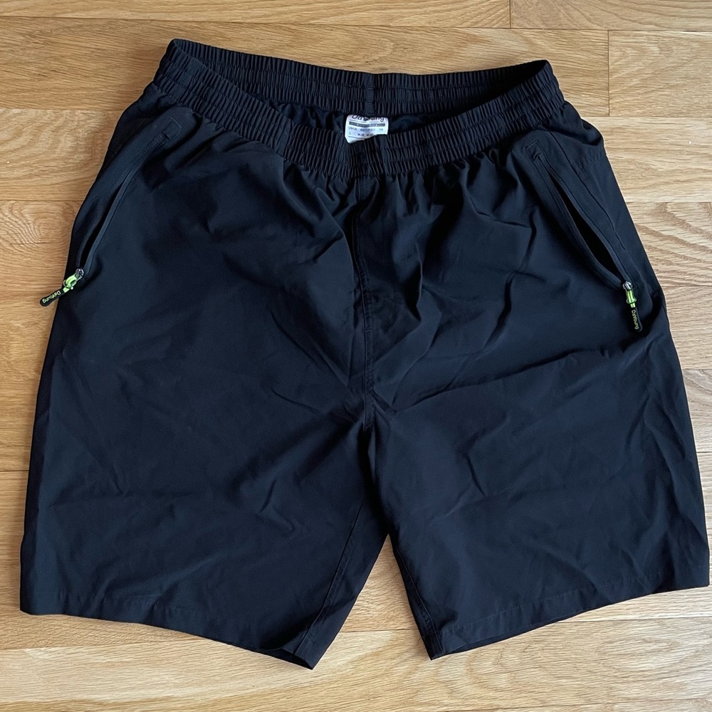 DayYoung Large Black Tactical Shorts with inner lining